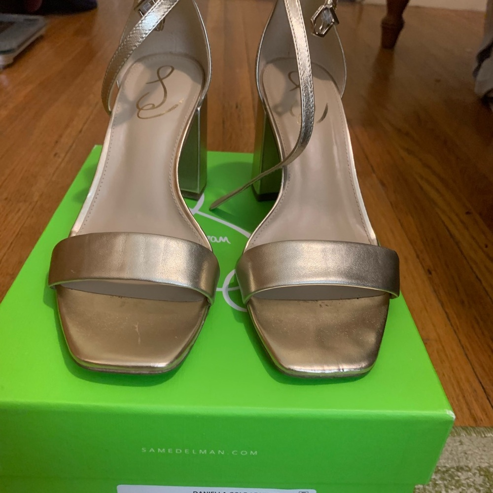 Sam Edelman Gold Women's Heels